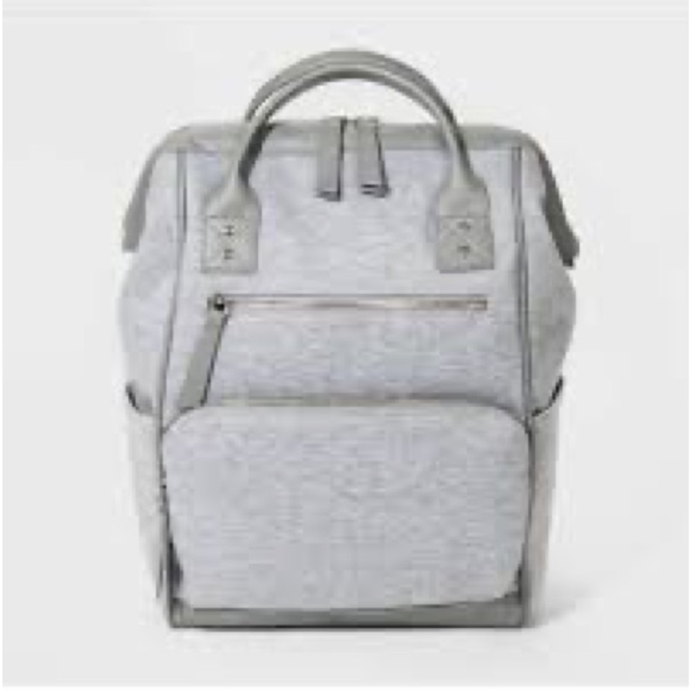 Gray Jersey Backpack